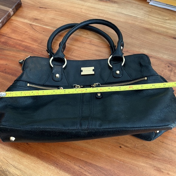 Modalu London Black Leather Handbag - Picture 5 of 14
